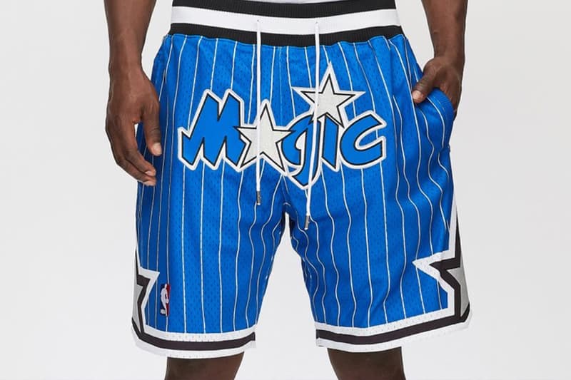 Just Don x Mitchell & Ness 聯乘球褲台灣發售情報