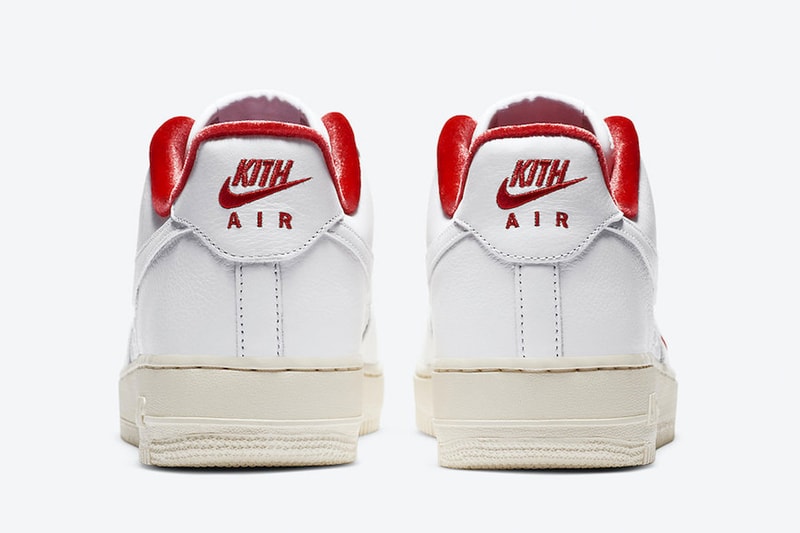 KITH x Nike Air Force 1「Japan」紅白配色官方圖輯公開