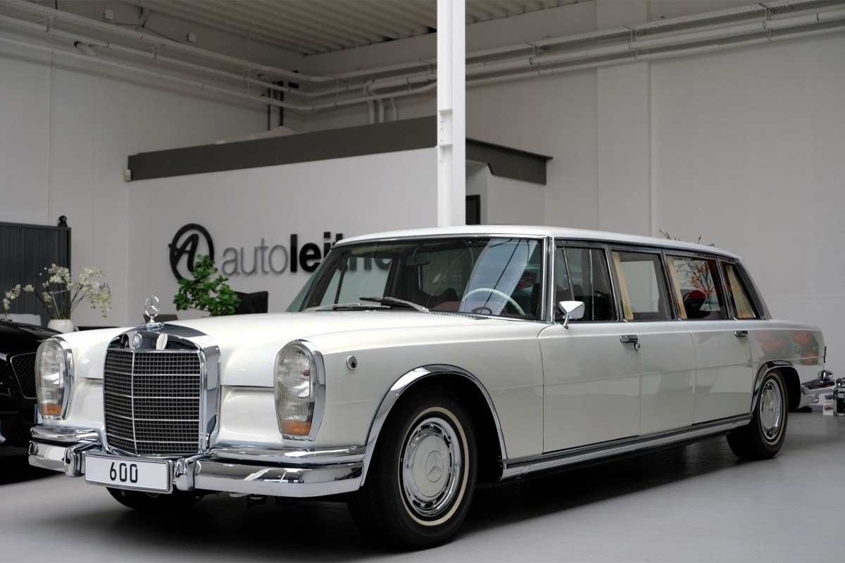 稀有 1975 年 Mercedes-Benz 豪華加長房車 Pullman 展開販售