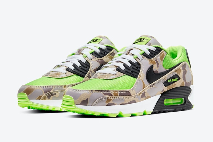 Nike Air Max 90 推出全新「Volt Duck Camo」別注迷彩配色