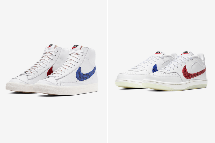Nike 推出全新 Blazer Mid '77 Vintage 與 Sky Force 3/4「蛇鱗」配色