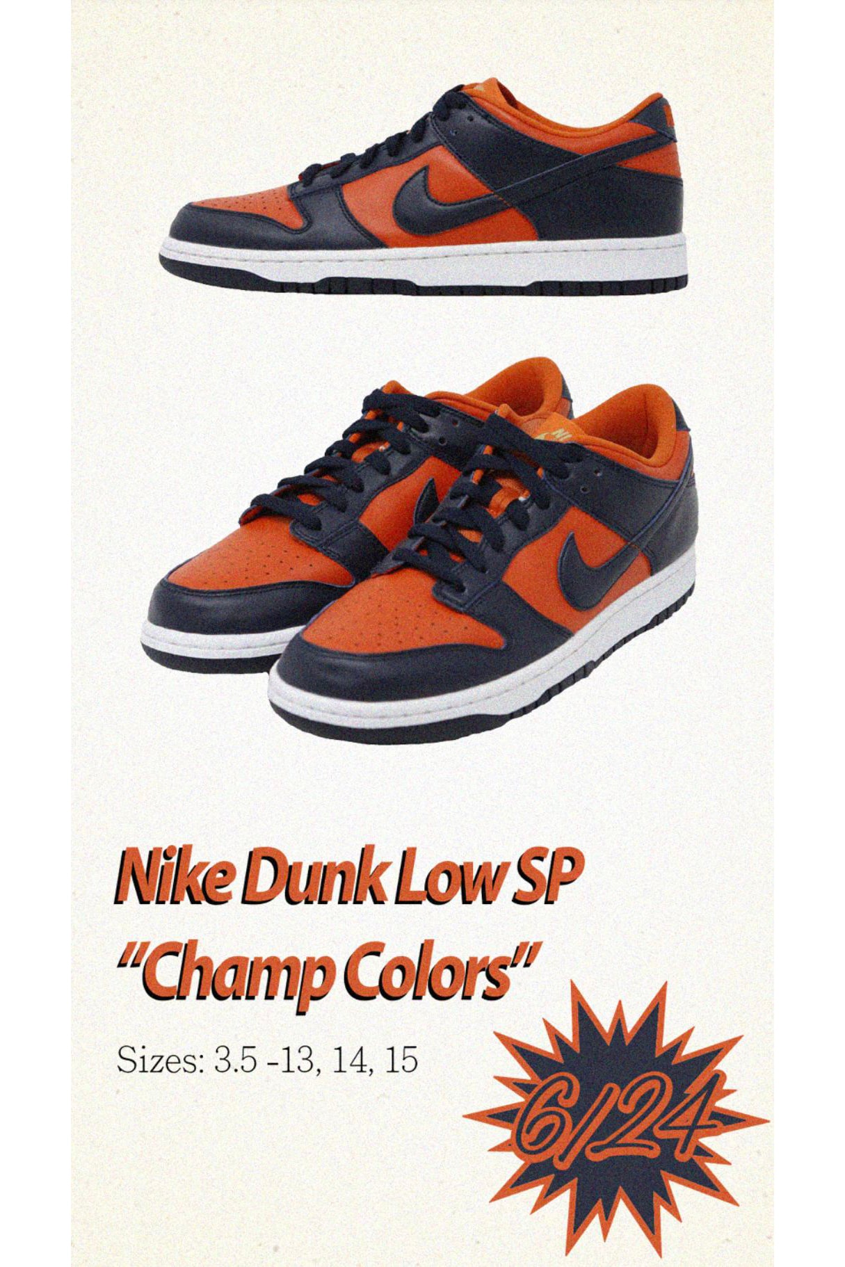 Nike Dunk Low SP 鞋款全新三配色發售日期確認