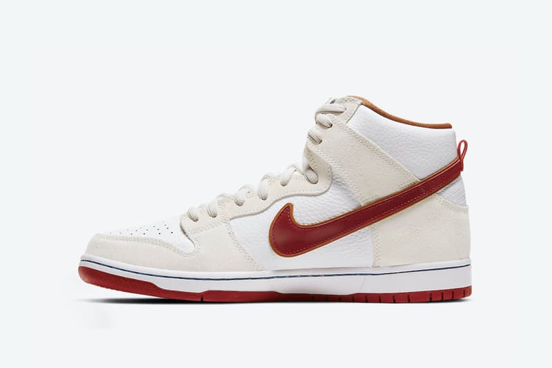 Nike SB 全新 Dunk Hi「Team Crimson」配色官方相片釋出