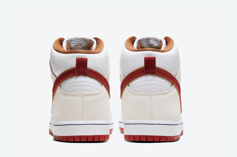 Nike SB 全新 Dunk Hi「Team Crimson」配色官方相片釋出