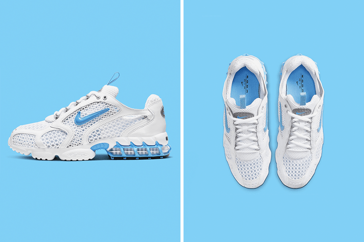 Nike Zoom Spiridon Cage 2 全新「University Blue」藍白配色發售情報公開
