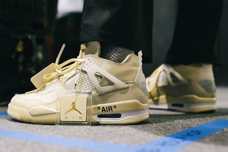 Off-White™ x Air Jordan 4 最新聯名配色發售情報再曝光