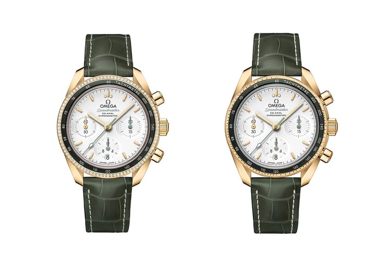 OMEGA 推出鑽石及貴金屬版本 Speedmaster 38mm 全新腕錶