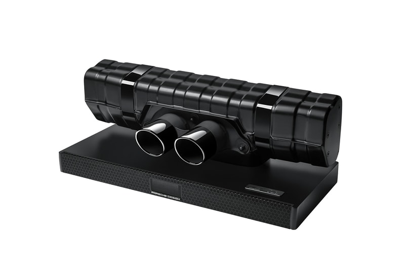 Porsche Design 推出排氣系統樣式 Soundbar 全黑限量版