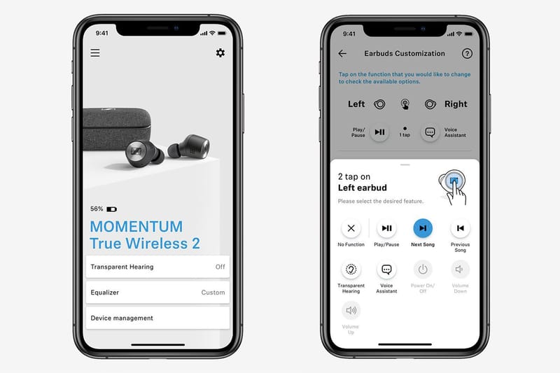sennheiser momentum true wireless 2 smart control