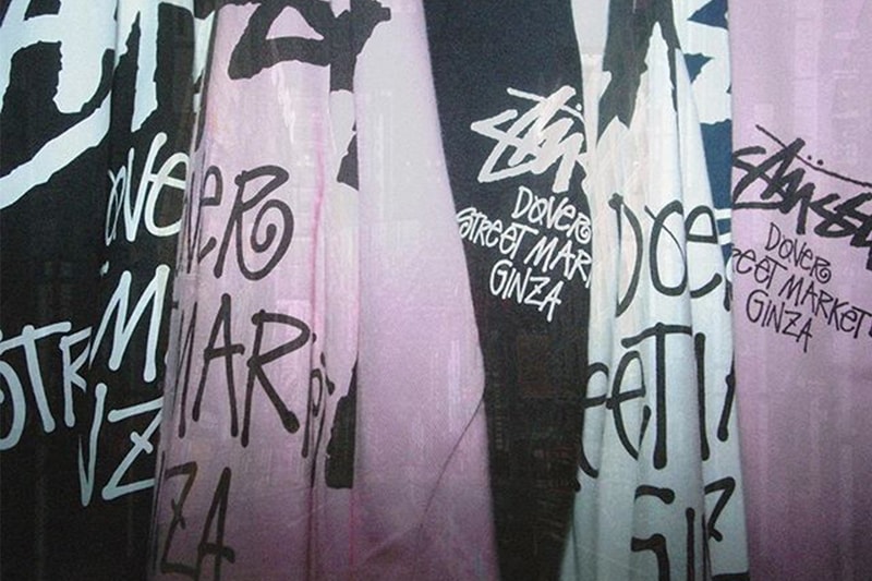 Stüssy 全新 Dover Street Market Ginza 獨佔系列上架