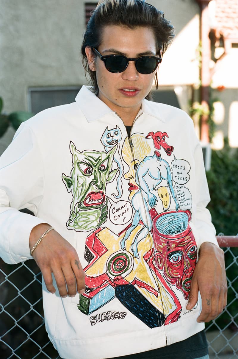 Supreme 聯手唱作人 Daniel Johnston 推出春夏聯乘服裝系列