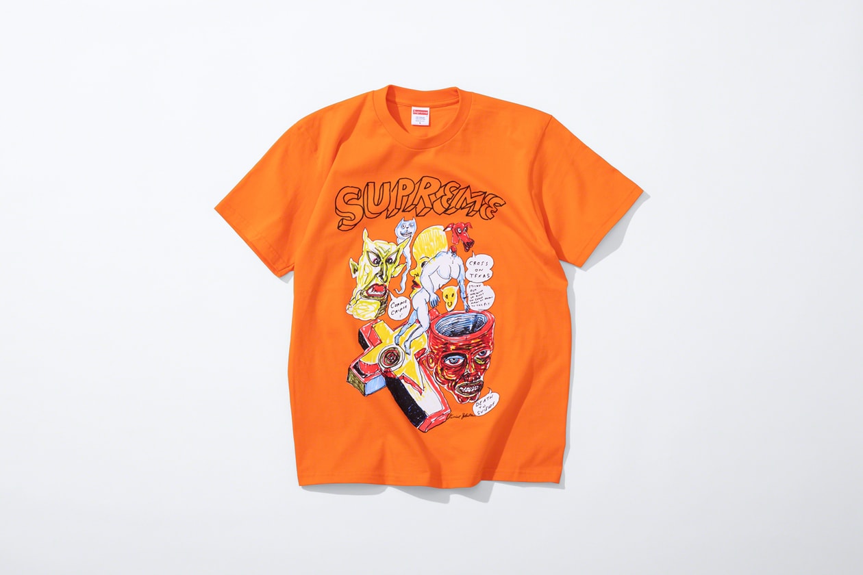 Supreme 聯手唱作人 Daniel Johnston 推出春夏聯乘服裝系列