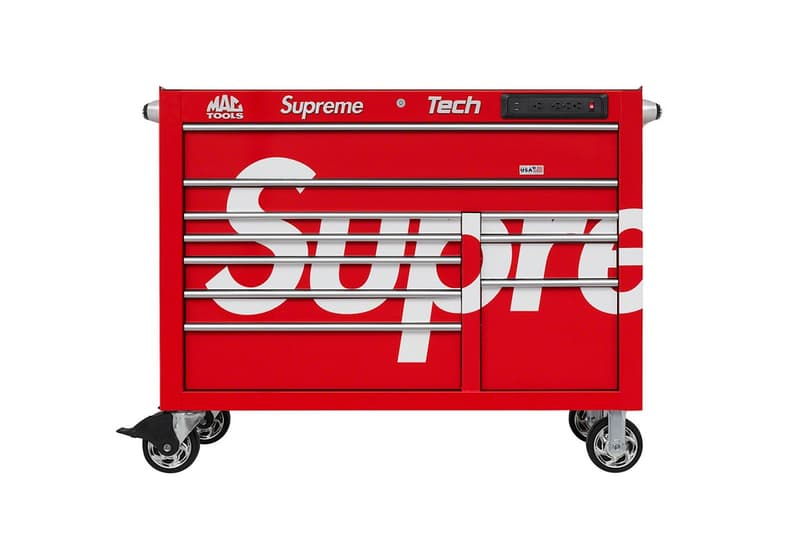 重裝工作室-Supreme x Mac Tools 聯乘 Workstation 本周正式登場
