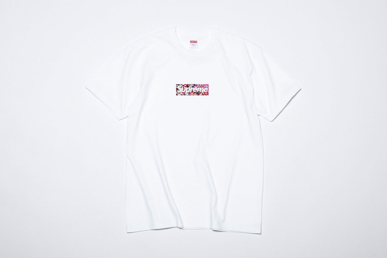 Supreme 聯乘村上隆慈善 Box Logo T-Shirt 為 HELP USA 籌得超過 100 萬美元