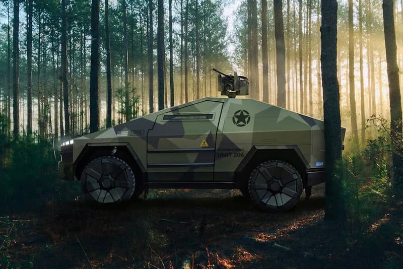 網民打造 Tesla Cybertruck「軍事行動」概念車型