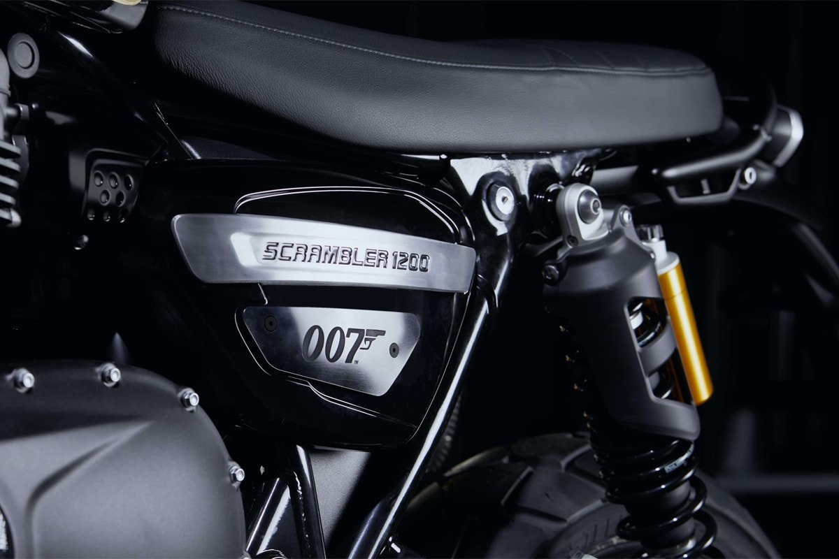 007 座駕 − Triumph 推出全球限量 250 輛 James Bond 別注電單車