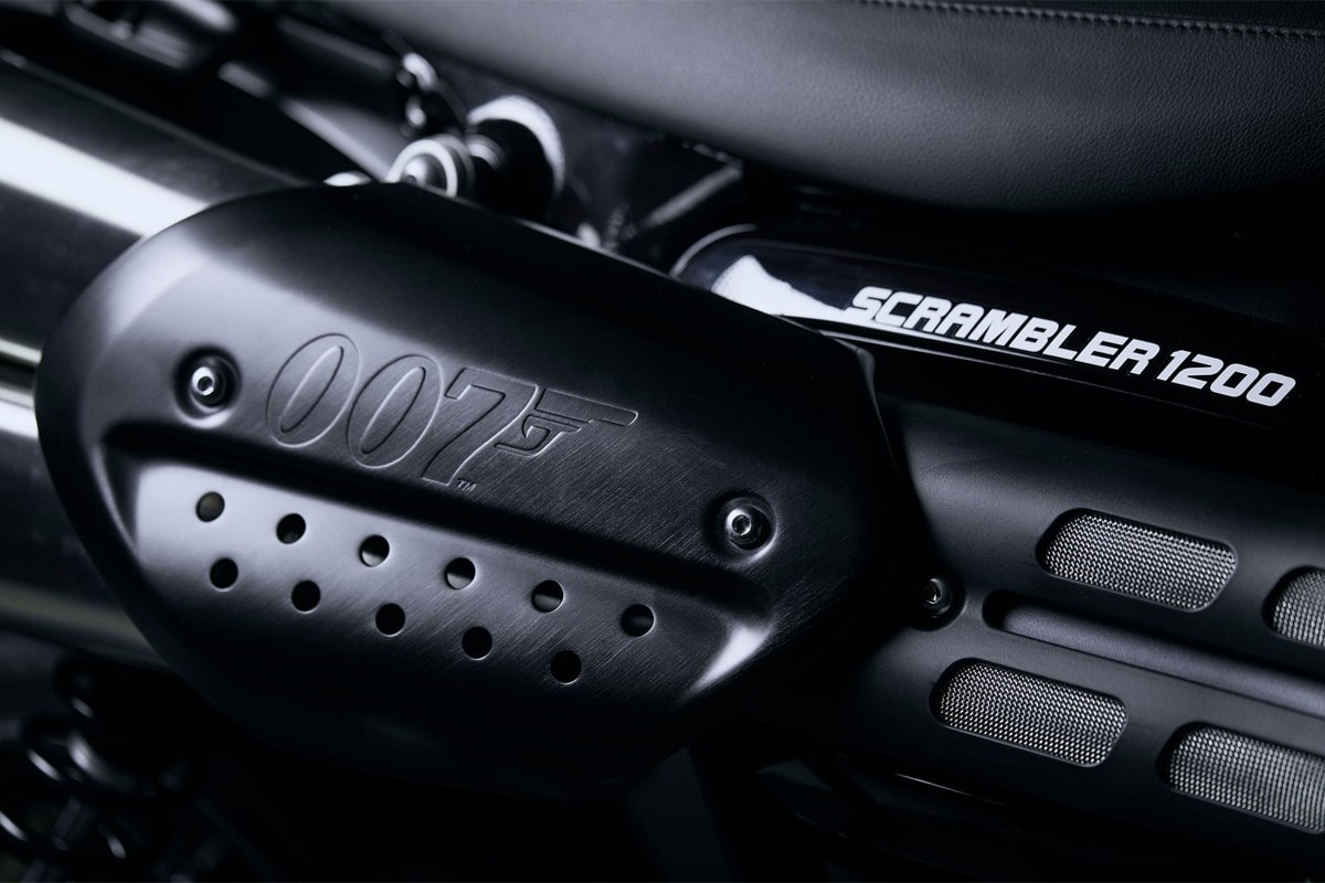 007 座駕 − Triumph 推出全球限量 250 輛 James Bond 別注電單車