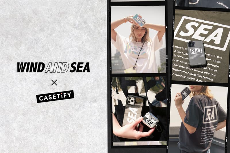 WIND AND SEA 聯乘 CASETiFY 別注系列第二彈來襲