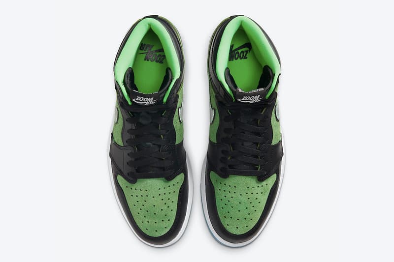 Air Jordan 1 High Zoom 全新「Rage Green」官方圖輯