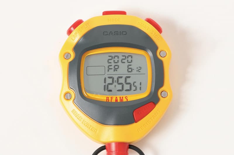 BEAMS x G-Shock 推出別注掛頸時計