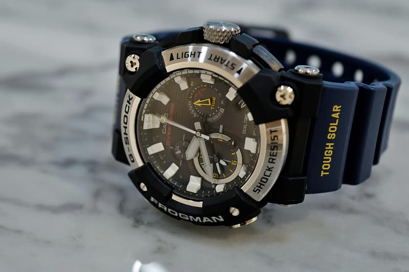 HYPEBEAST 近賞 G-Shock 首款指針版 Frogman 手錶