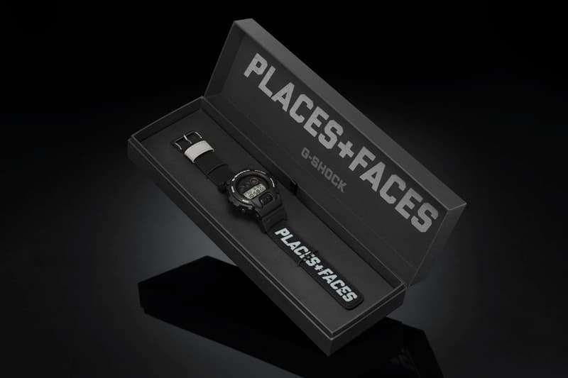 Places+Faces x G-Shock 聯乘 DW-6900 腕錶香港區發售情報
