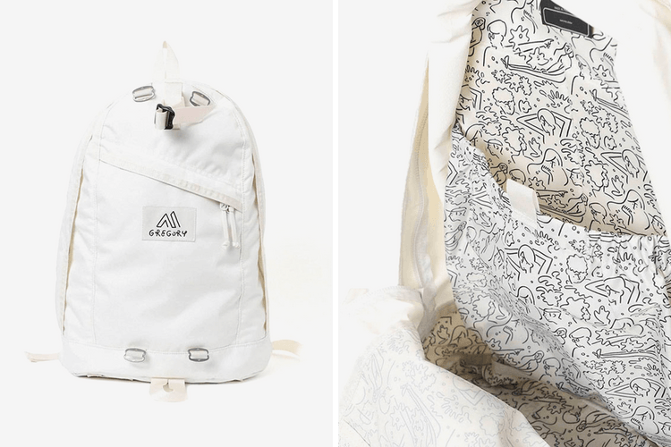 Gregory 攜手人氣插畫師長場雄推出別注包袋系列