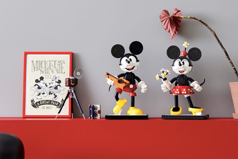 LEGO 推出組裝版 Mickey Mouse 及 Minnie Mouse 模型玩偶