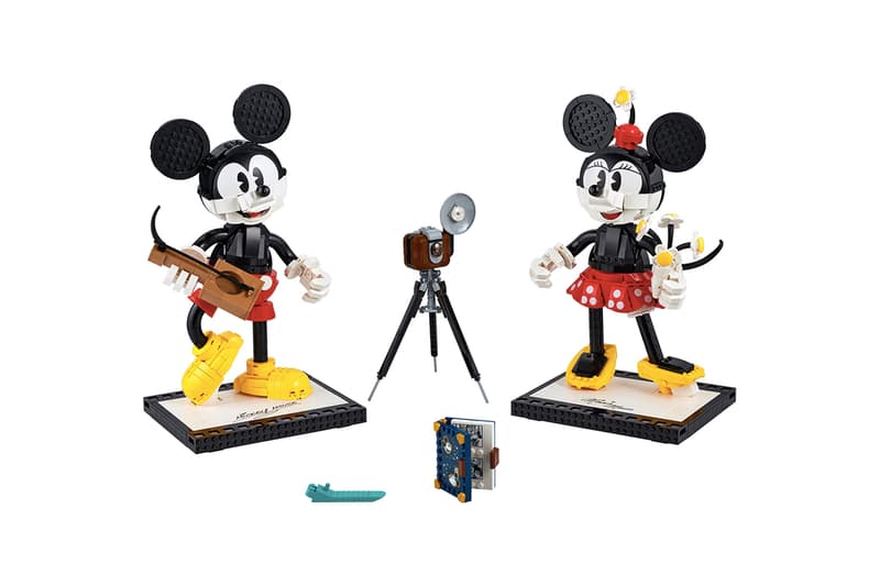 LEGO 推出組裝版 Mickey Mouse 及 Minnie Mouse 模型玩偶