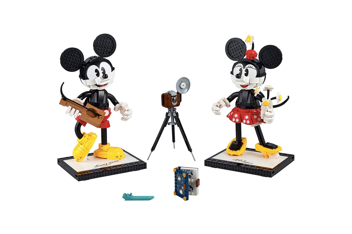 LEGO 推出組裝版 Mickey Mouse 及 Minnie Mouse 模型玩偶