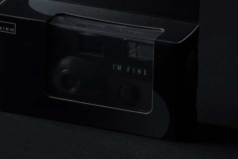 NINM Lab 推出「I'M FINE」黑白菲林單次用相機 DAWN