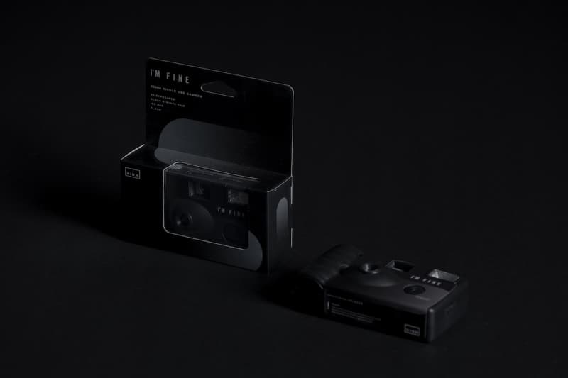 NINM Lab 推出「I'M FINE」黑白菲林單次用相機 DAWN