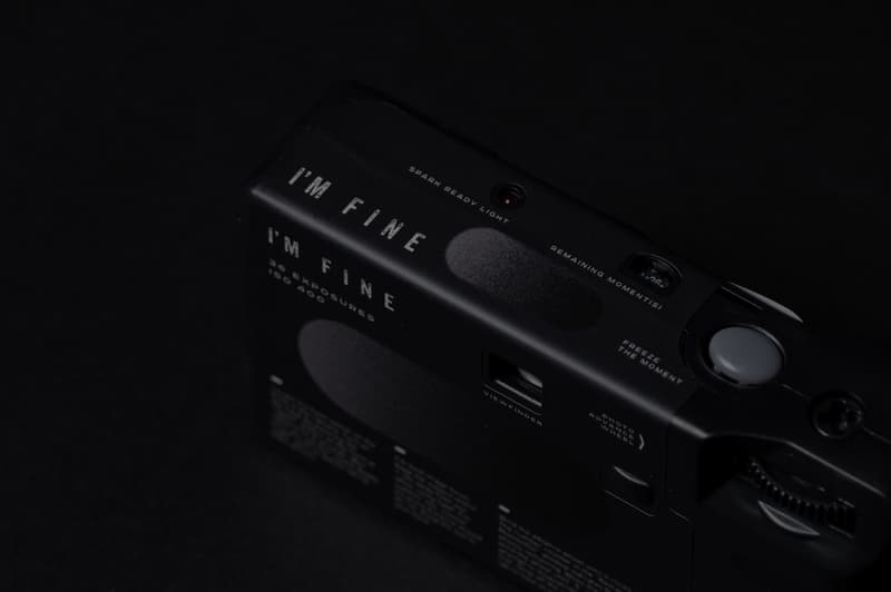 NINM Lab 推出「I'M FINE」黑白菲林單次用相機 DAWN