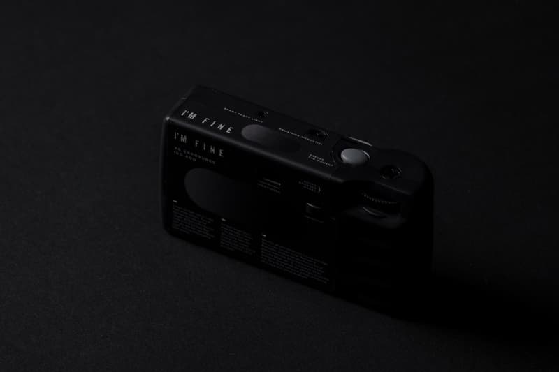 NINM Lab 推出「I'M FINE」黑白菲林單次用相機 DAWN