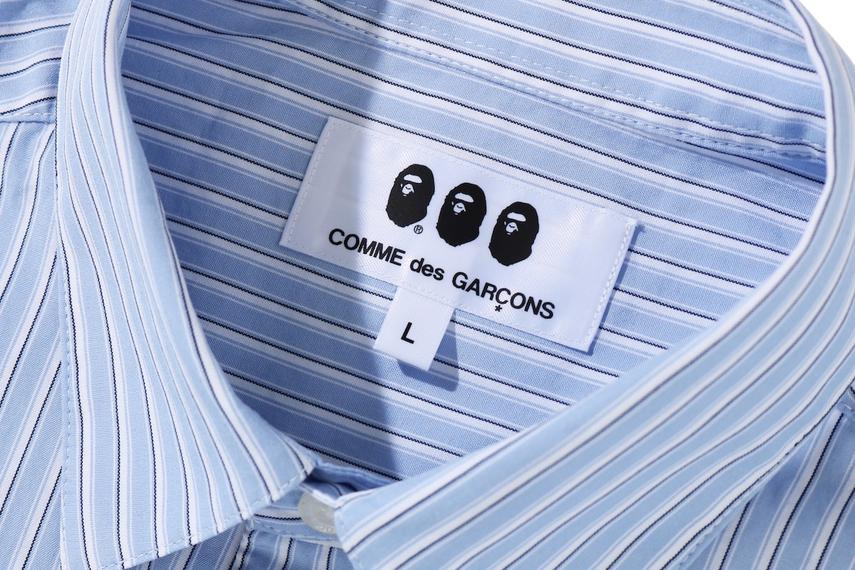 A BATHING APE® x COMME des GARÇONS 限定聯乘企劃完整發佈