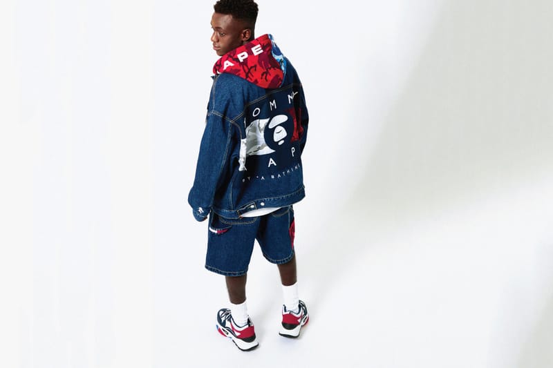 AAPE BY *A BATHING APE® x TOMMY JEANS 推出全新聯乘系列