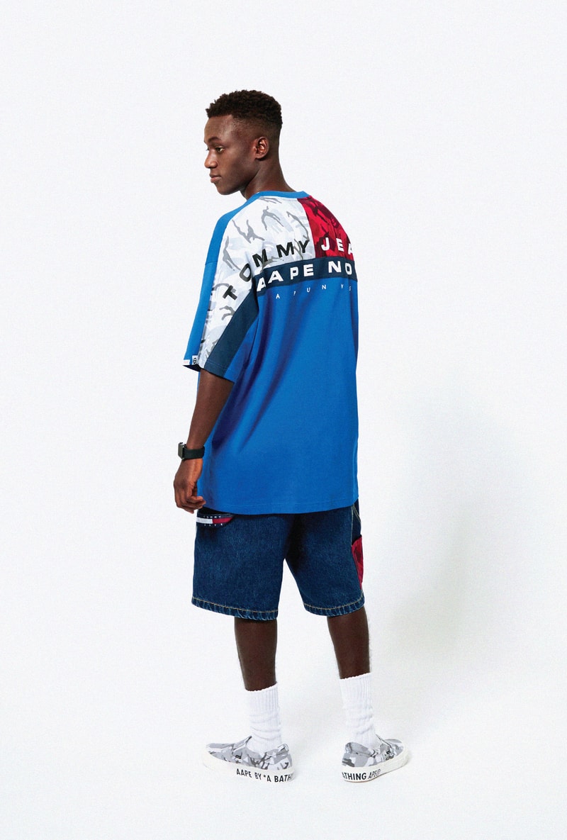 AAPE BY *A BATHING APE® x TOMMY JEANS 推出全新聯乘系列