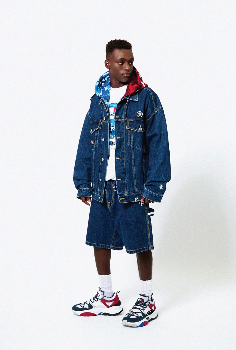 AAPE BY *A BATHING APE® x TOMMY JEANS 推出全新聯乘系列