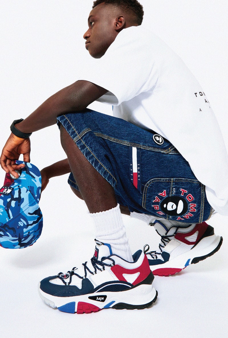 AAPE BY *A BATHING APE® x TOMMY JEANS 推出全新聯乘系列