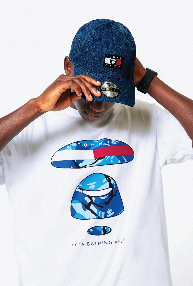 AAPE BY *A BATHING APE® x TOMMY JEANS 推出全新聯乘系列