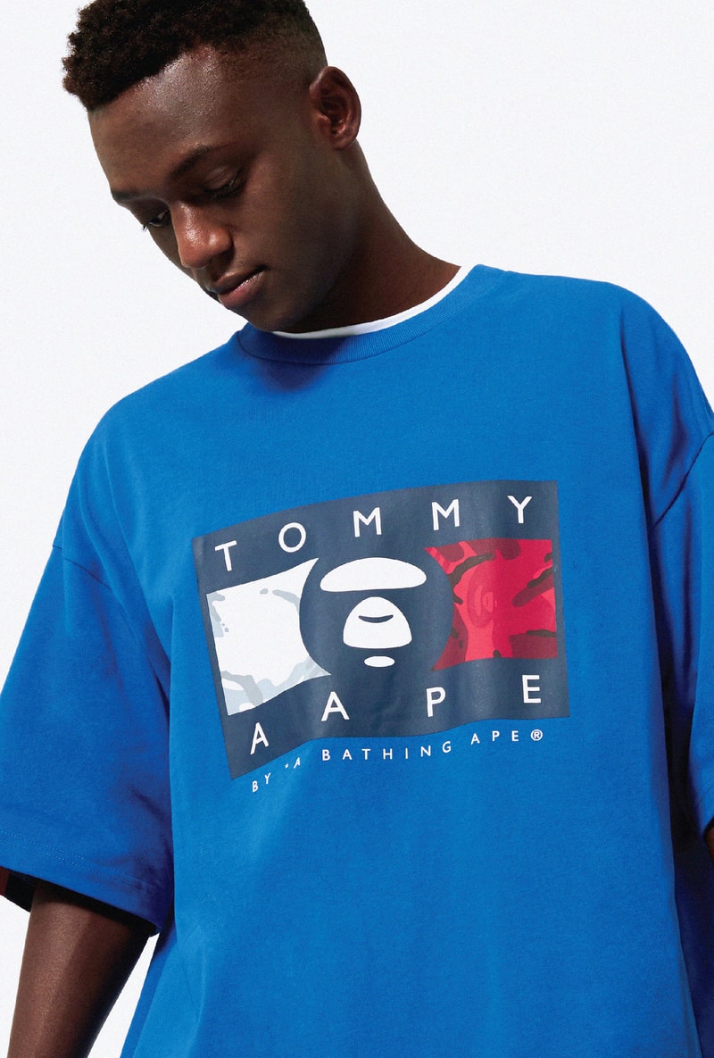 AAPE BY *A BATHING APE® x TOMMY JEANS 推出全新聯乘系列