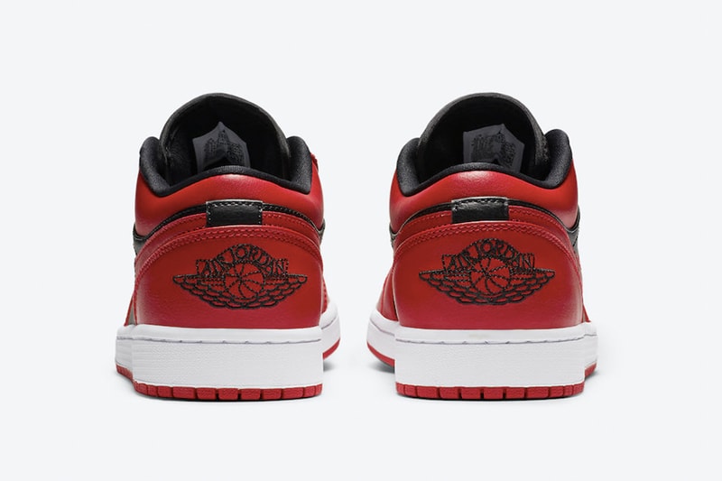 Air Jordan 1 Low「Varsity Red」官方圖輯正式發佈