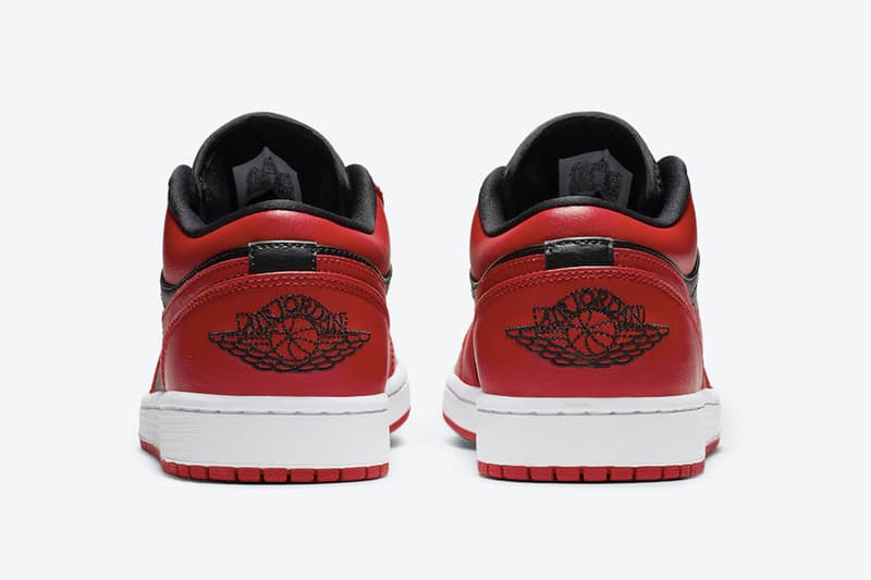 Air Jordan 1 Low「Varsity Red」官方圖輯正式發佈