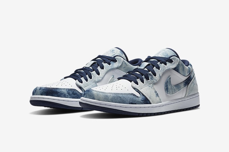 Air Jordan 1 Low 全新「Washed Denim」配色圖輯釋出