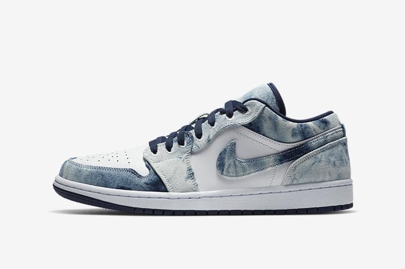 Air Jordan 1 Low 全新「Washed Denim」配色圖輯釋出