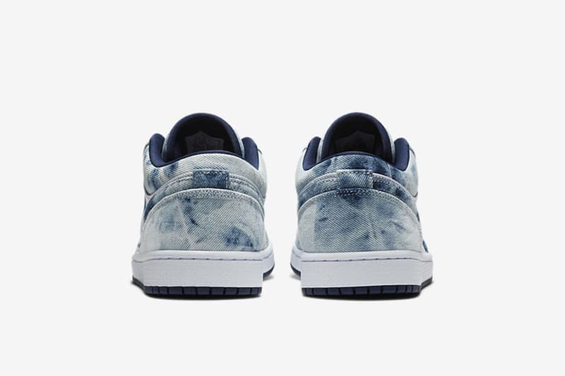 Air Jordan 1 Low 全新「Washed Denim」配色圖輯釋出