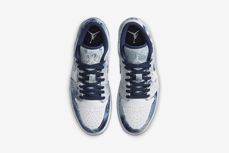 Air Jordan 1 Low 全新「Washed Denim」配色圖輯釋出