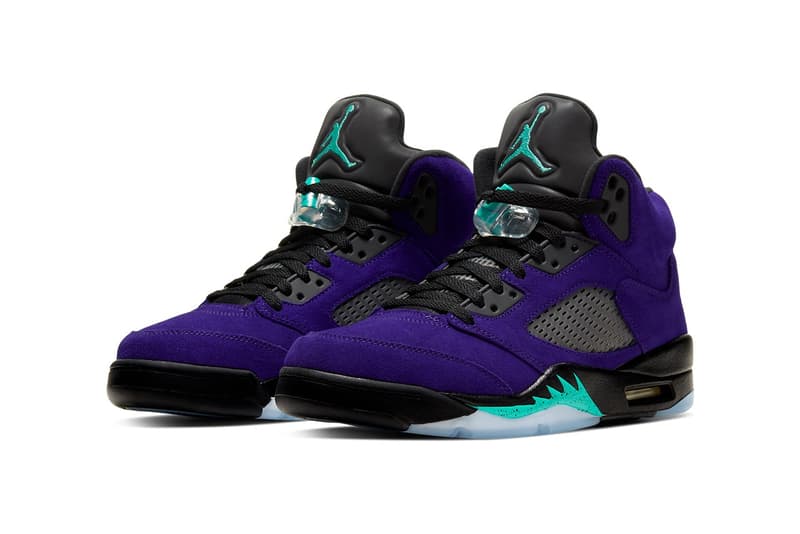 Air Jordan 5 最新配色「Alternate Grape」官方圖輯、發售情報正式公開