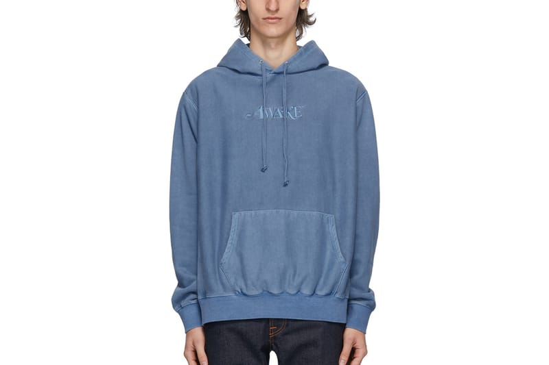 Awake NY 洗水刺繡 Logo 連帽衛衣現己上架