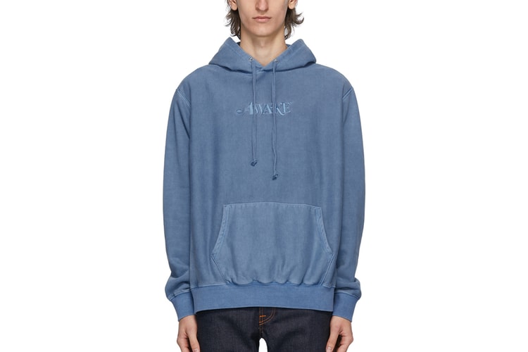 Awake NY 洗水刺繡 Logo 連帽衛衣現己上架